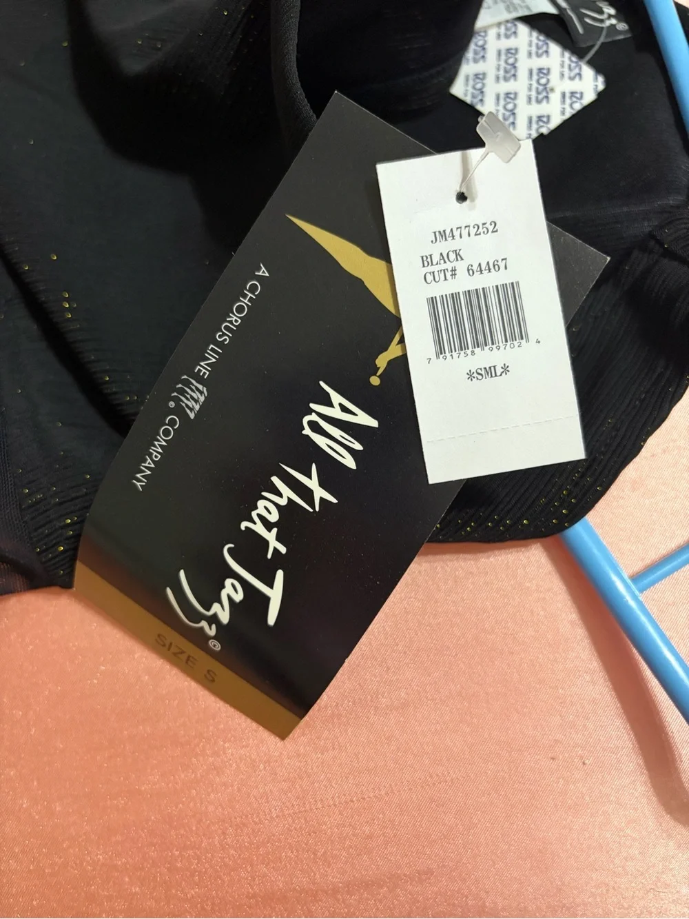 All that Jazz Black Metallic Sleeveless Mini Dress